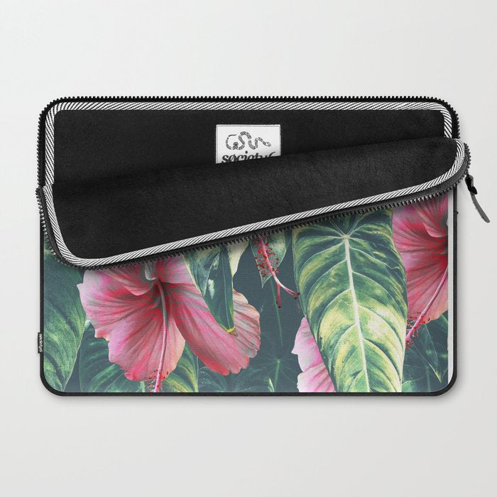 Wild Hibiscus #society6 #decor #buyart Laptop Sleeve Gallery Image 2