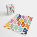 Retro Shapes Geometry Pattern Jigsaw Puzzle Gallery Image 2