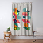Tick Tock Machine Window Curtain Gallery Image 5