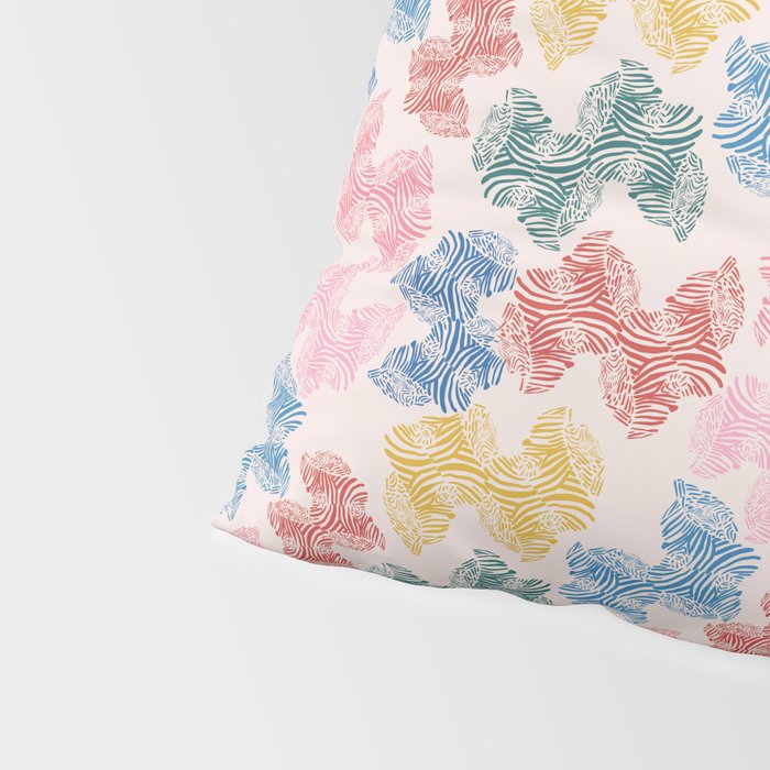 Fun Zebra Pillow Sham Gallery Image 4