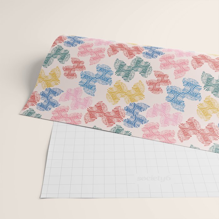 Fun Zebra Wrapping Paper Gallery Image 2