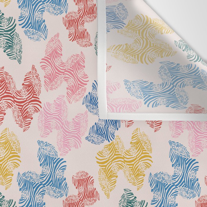 Fun Zebra Wall Tapestry Gallery Image 3