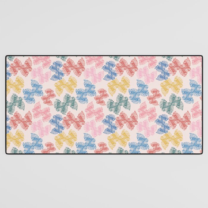 Fun Zebra Desk Mat Gallery Image 3