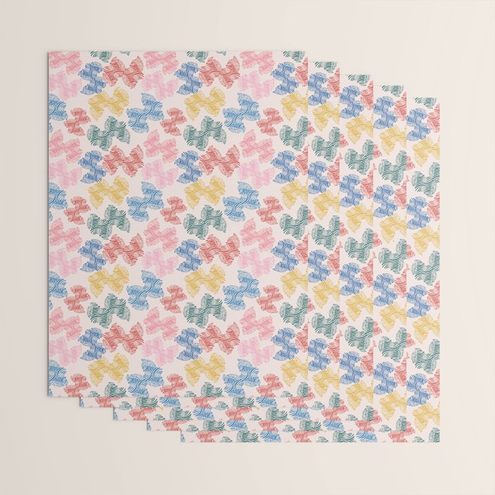 Fun Zebra Wrapping Paper Gallery Image 3