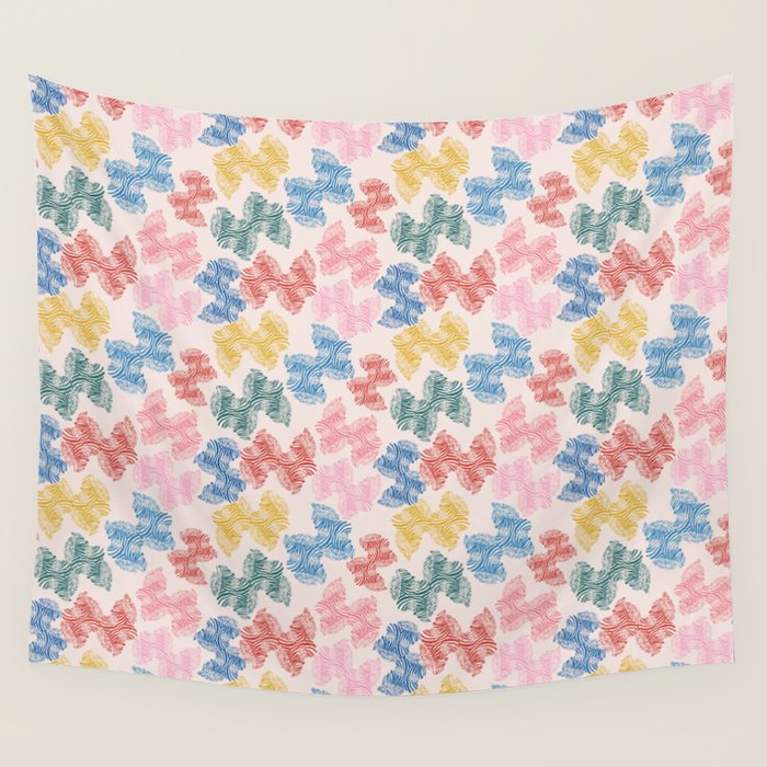 Fun Zebra Wall Tapestry Gallery Image 4