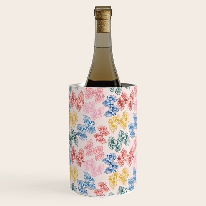 Fun Zebra Wine Chiller Gallery Image 2