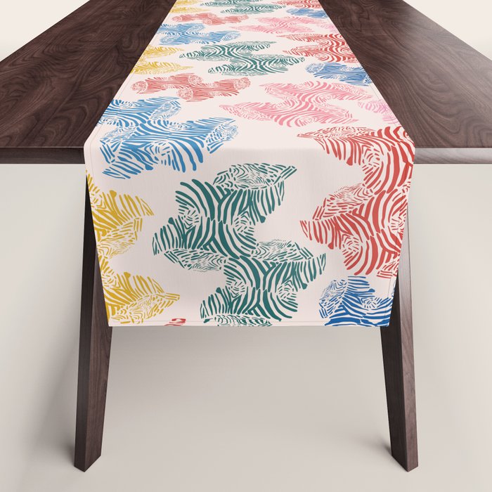 Fun Zebra Table Runner Gallery Image 1