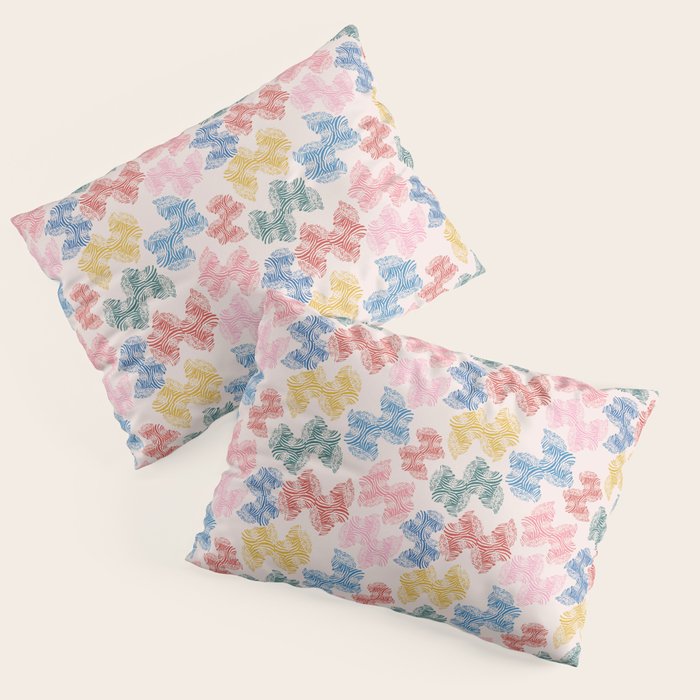 Fun Zebra Pillow Sham Gallery Image 3