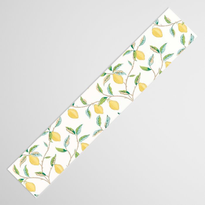 William Morris Fruit Lemon Bayleaf Table Runner Gallery Image 3