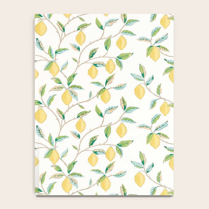 William Morris Fruit Lemon Bayleaf Notebook Gallery Image 4