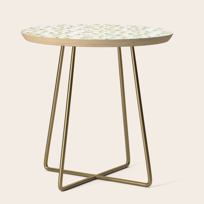 William Morris Fruit Lemon Bayleaf Side Table Gallery Image 1
