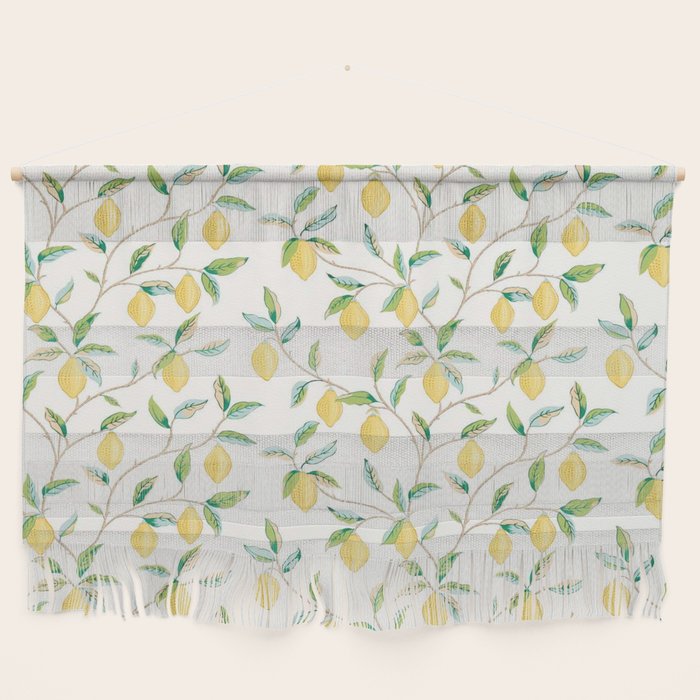 William Morris Fruit Lemon Bayleaf Wall Hanging Gallery Image 1