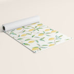 William Morris Fruit Lemon Bayleaf Yoga Mat Gallery Image 2