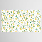 William Morris Fruit Lemon Bayleaf Tablecloth Gallery Image 2