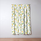 William Morris Fruit Lemon Bayleaf Window Curtain Gallery Image 3
