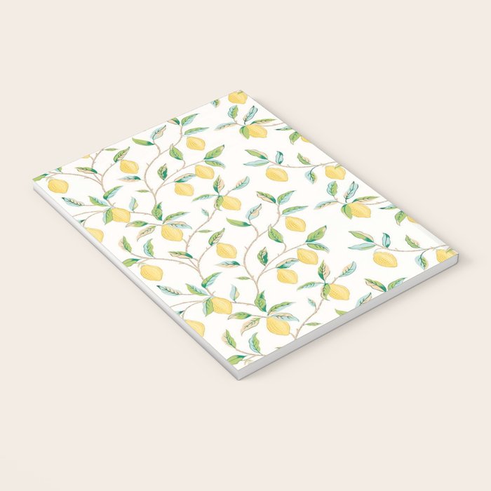 William Morris Fruit Lemon Bayleaf Notebook Gallery Image 3