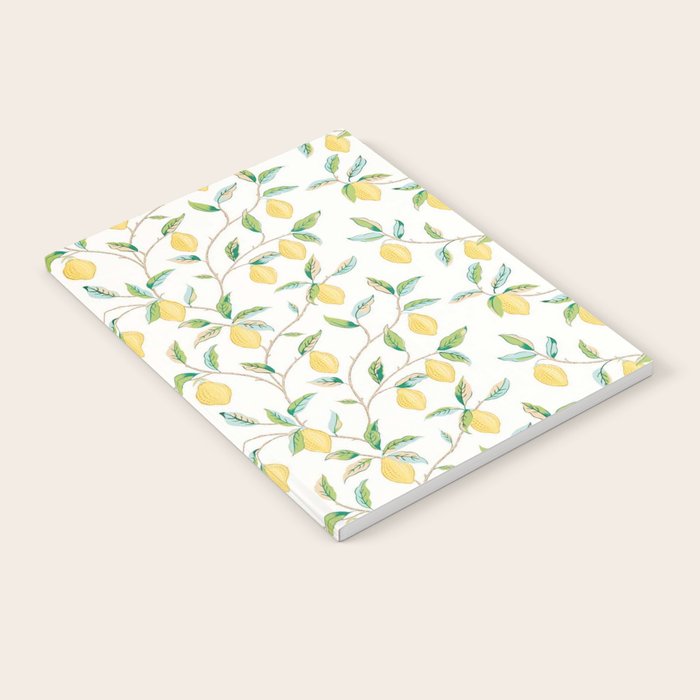 William Morris Fruit Lemon Bayleaf Notebook Gallery Image 2