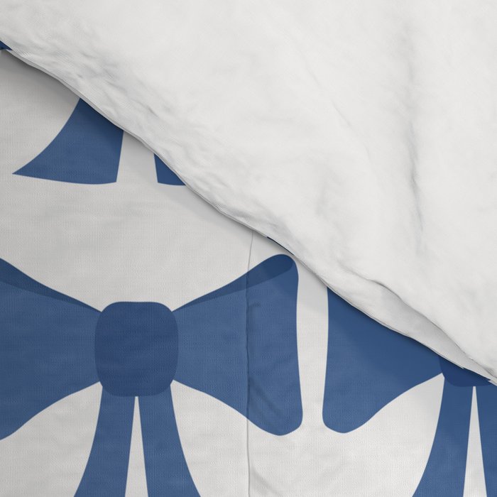 Vintage Bows V Blue Comforter Gallery Image 4
