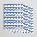 Vintage Bows V Blue Wrapping Paper Gallery Image 3