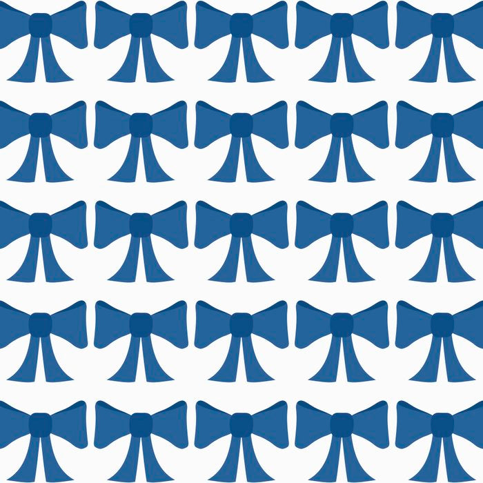 Vintage Bows V Blue Coffee Mug Gallery Image 2
