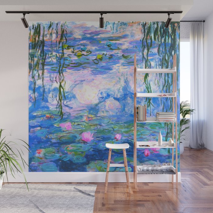 Claude Monet "Water Lilies(NymphÃ©as)" (9) 1916-19.jpg Wall Mural Gallery Image 1
