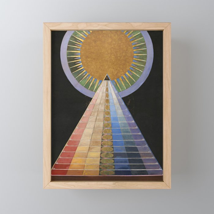 "Altarpiece" by Hilma af Klint (1907) Mini Art Print Gallery Image 1