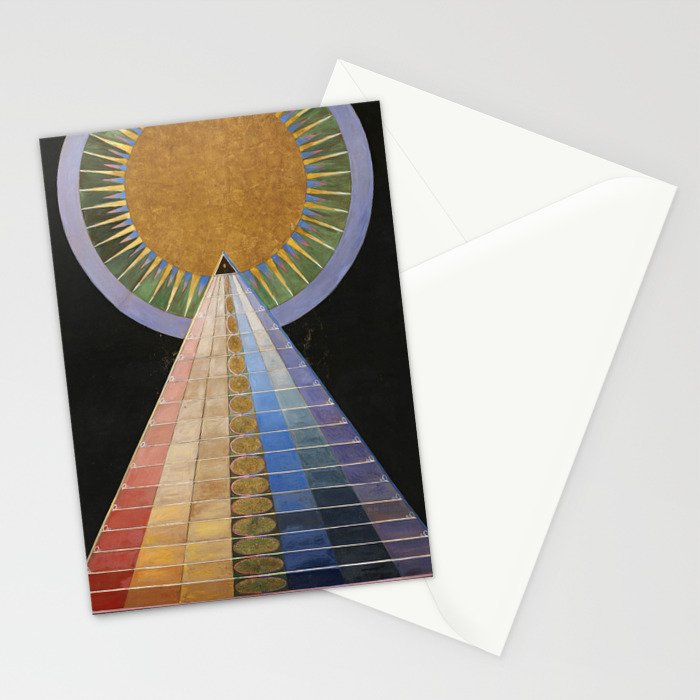 "Altarpiece" by Hilma af Klint (1907) Stationery Card Gallery Image 2