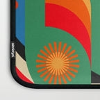 Colorful Hipster Girl and Wonderland Laptop Sleeve Gallery Image 3