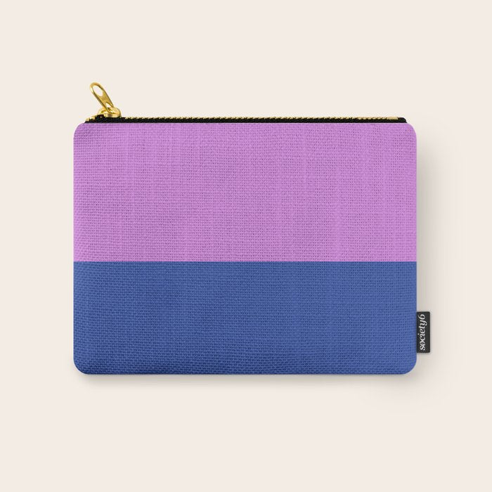 Color Block Abstract III Carry All Pouch Gallery Image 1
