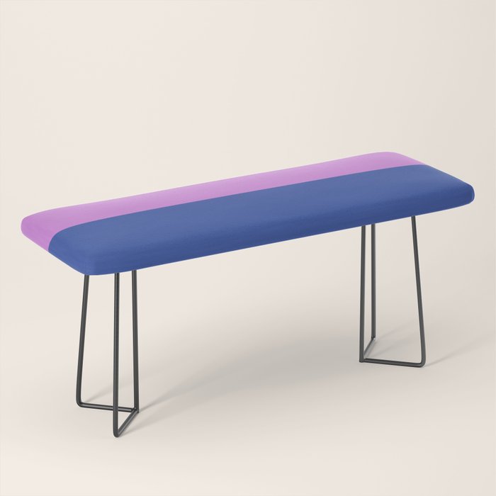 Color Block Abstract III Bench Gallery Image 1
