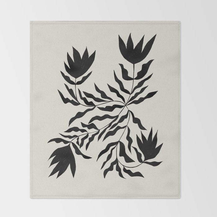 Tulip Tremble Throw Blanket Gallery Image 2