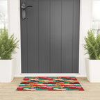 dachshund pattern- happy dogs Welcome Mat Gallery Image 3
