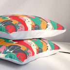 dachshund pattern- happy dogs Pillow Sham Gallery Image 3