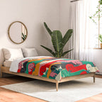 dachshund pattern- happy dogs Comforter Gallery Image 2