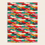 dachshund pattern- happy dogs Poster Gallery Image 4