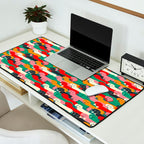dachshund pattern- happy dogs Desk Mat Gallery Image 2