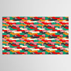 dachshund pattern- happy dogs Tablecloth Gallery Image 2