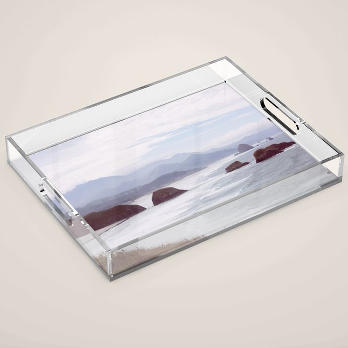 Oregon Coast - Cannon Beach Acrylic Tray Gallery Image 1