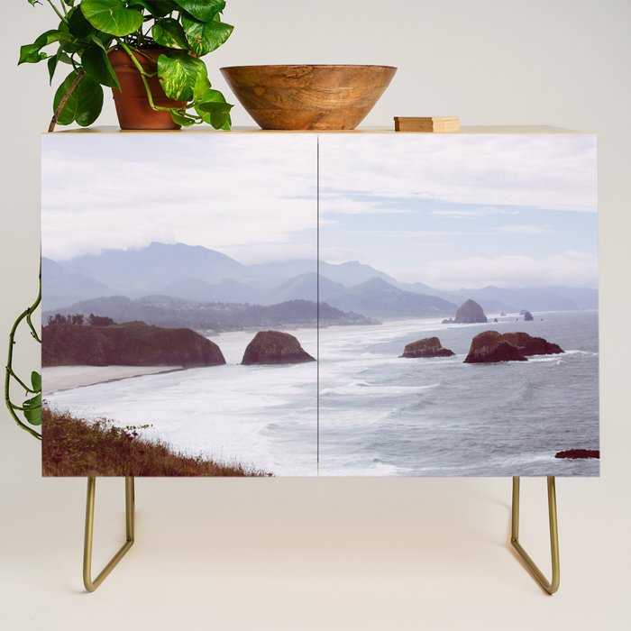 Oregon Coast - Cannon Beach Credenza Gallery Image 1
