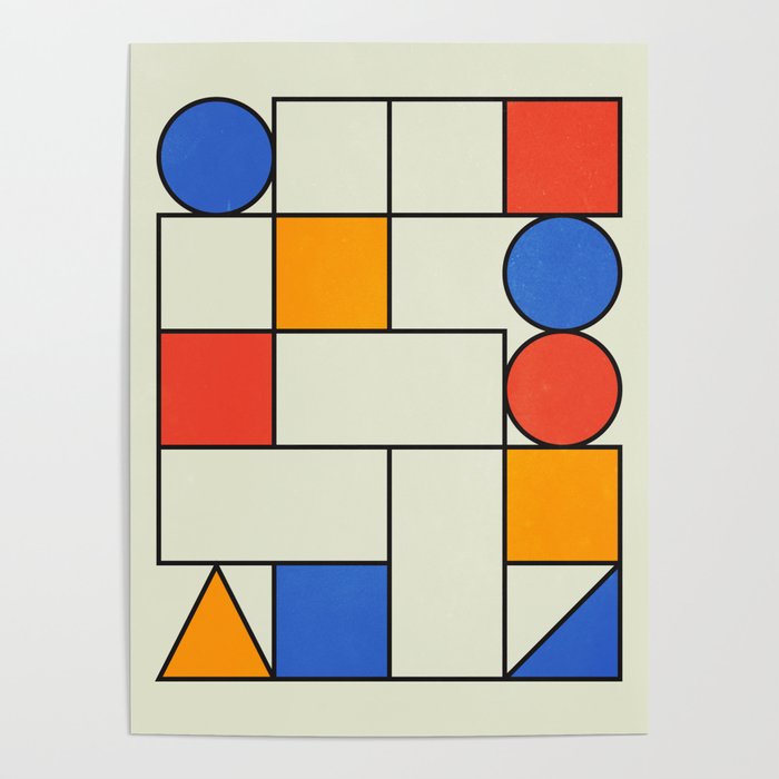 Bauhaus Blocks 02 Poster Gallery Image 1
