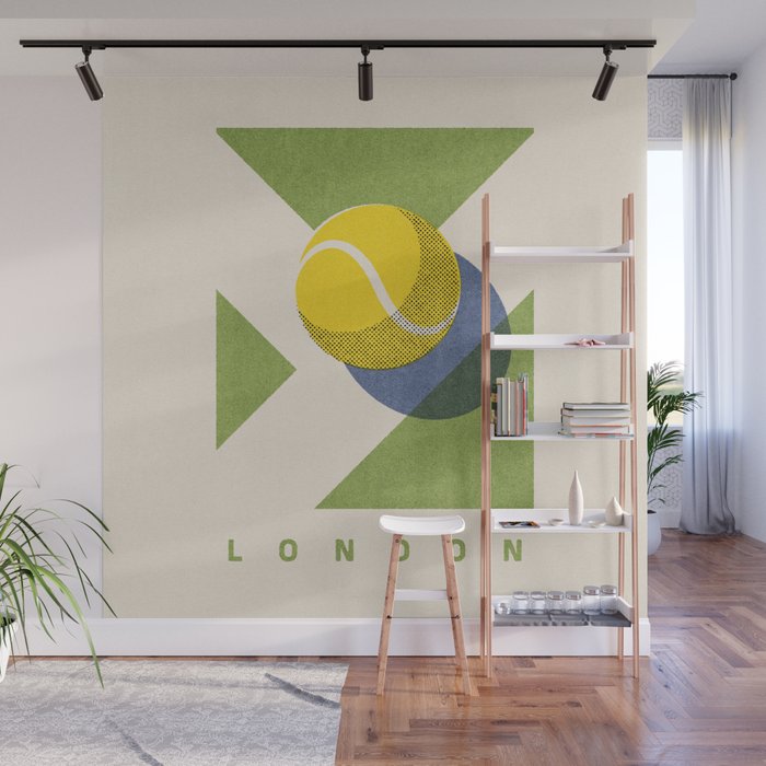 BALLS - Tennis - Grand Slam - London Wall Mural Gallery Image 1