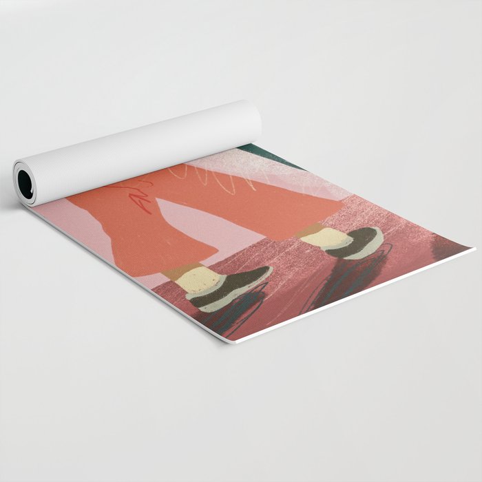The Future is Bright Yoga Mat Gallery Image 2