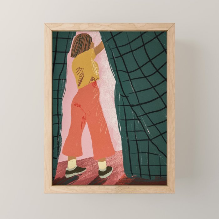 The Future is Bright Mini Art Print Gallery Image 1