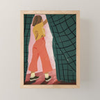 The Future is Bright Mini Art Print Gallery Image 1