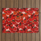 Multi Tomatoes Outdoor Rug Gallery Image 1