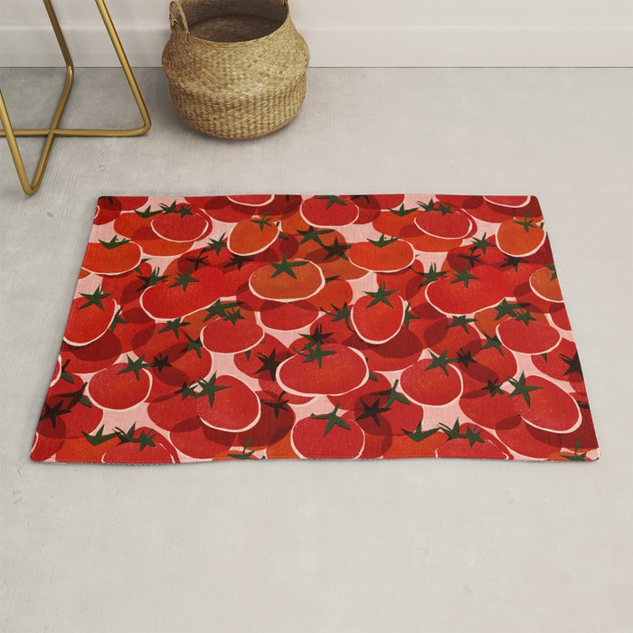 Multi Tomatoes Rug Gallery Image 1