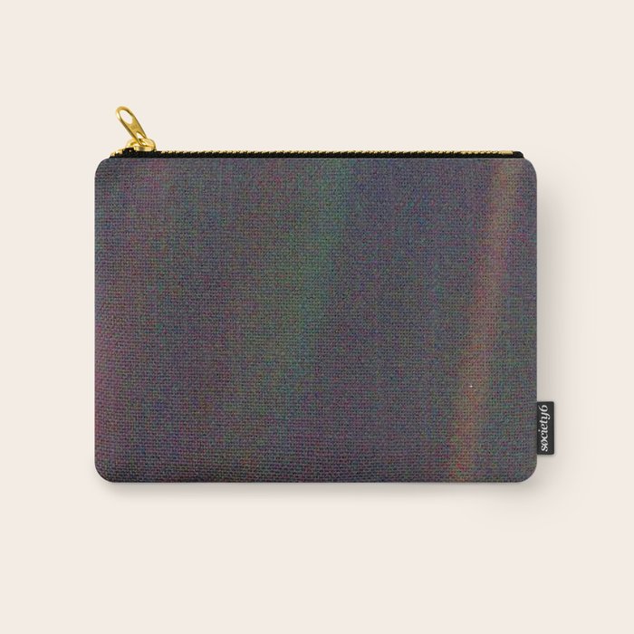 Earth as a Pale Blue Dot photographed by Voyager 1 Carry All Pouch Gallery Image 1