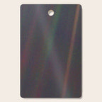 Earth as a Pale Blue Dot photographed by Voyager 1 Cutting Board Gallery Image 1