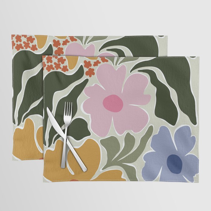 Nostalgic Flora Placemat Gallery Image 1