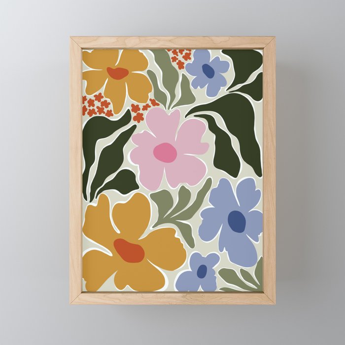 Nostalgic Flora Mini Art Print Gallery Image 1